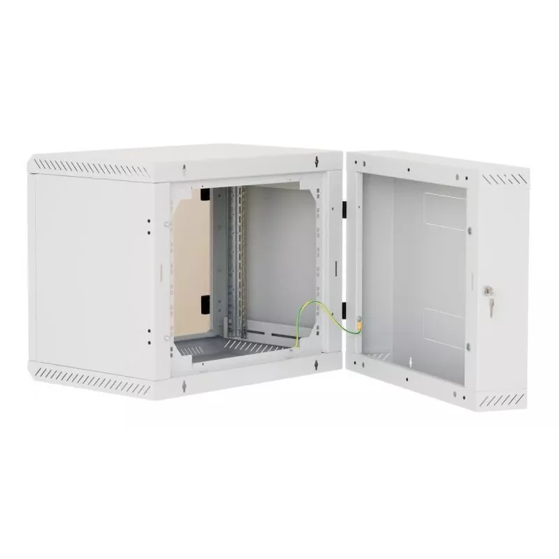 Nástenný rack Triton RBA-12-AD6-CAX-A1 12U biely