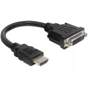 Kábel HDMI-DVI M/F DeLOCK 0.2m