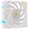 VALKYRIE X12R ARGB 120mm skriňový ventilátor s reverznými lopatkami biely