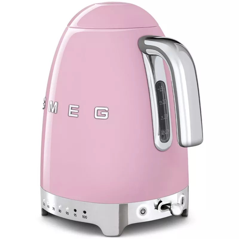 Smeg KLF04PKEU kanvica Cadillac Pink, nastaviteľná teplota