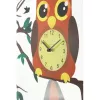 NeXtime hodiny 8169 Oohoo, Ø43 cm, nástenné, viacfarebné
