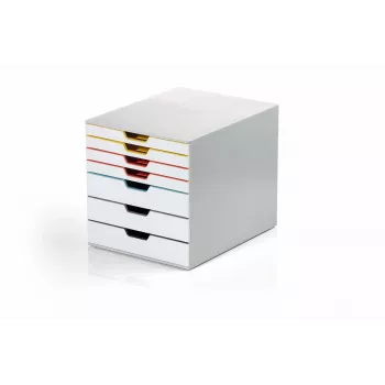 Durable VARICOLOR MIX 7 sivý plast 7 zásuviek