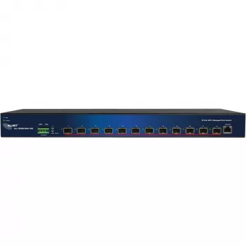 Sieťový switch ALLNET ALL-SG9312M-10G 12-portový s 10G uplinkmi