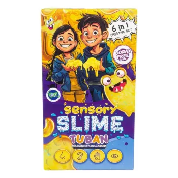 Senzorická sada slizu TUBAN TU3812 6-in-1 — DIY sada so šiestimi variantmi slizu