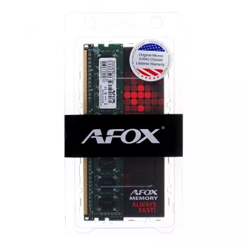 AFOX DDR3 8GB 1600 UDIMM pamäťový modul 8 GB 1600 MHz LV 1,35V (AFLD38BK1L) - 8 GB - DDR3