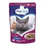 PREVITAL teľacie v omáčke mokré krmivo pre mačky, 100 g