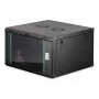 Nástenný 19-palcový rack DIGITUS Dynamic-N DN-37103 — 7U, 600x600 mm, IP20, nezmontovaný, čierny