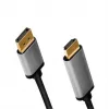 LogiLink CDA0107 videokáblový adaptér 2 m DisplayPort HDMI čierny sivý
