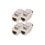 Digitus CAT 8.1 Keystone modul tienený bez nástrojov 4 ks