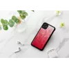 Puzdro na smartfón iKins pre iPhone 11 — Pink Lake s čiernymi akcentmi