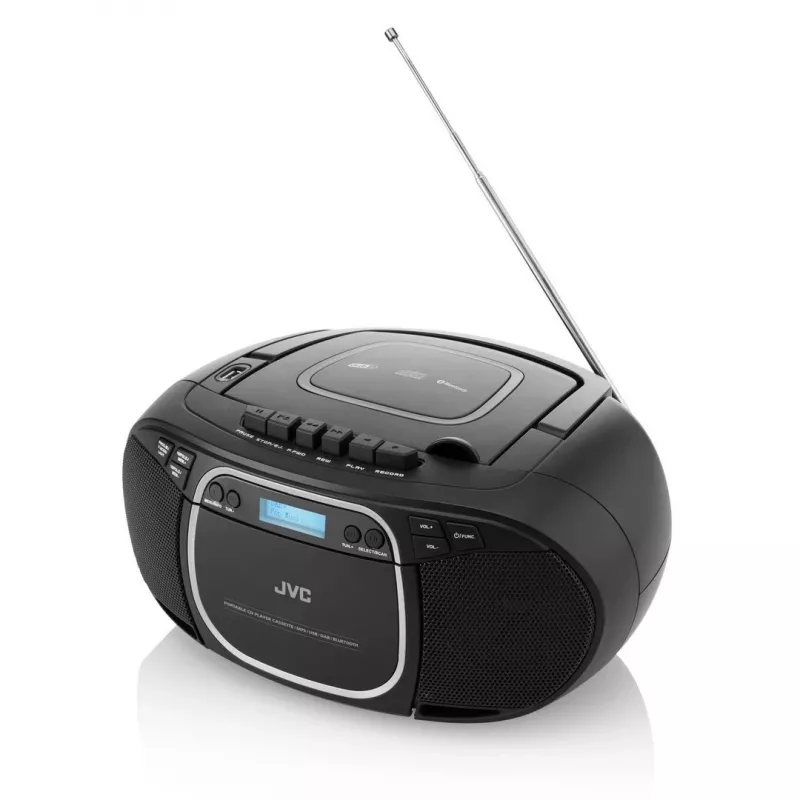 JVC RC-E561B-DAB CD prehrávač čierny prenosný CD prehrávač