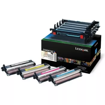 Tonerkartuša Lexmark C540X74G 3000 strán čierna cyan magenta žltá