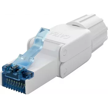 Goobay CAT 6A konektor samec RJ45 na montáž v teréne UTP nezatienený - pre 5,0-8,5 mm (65941)