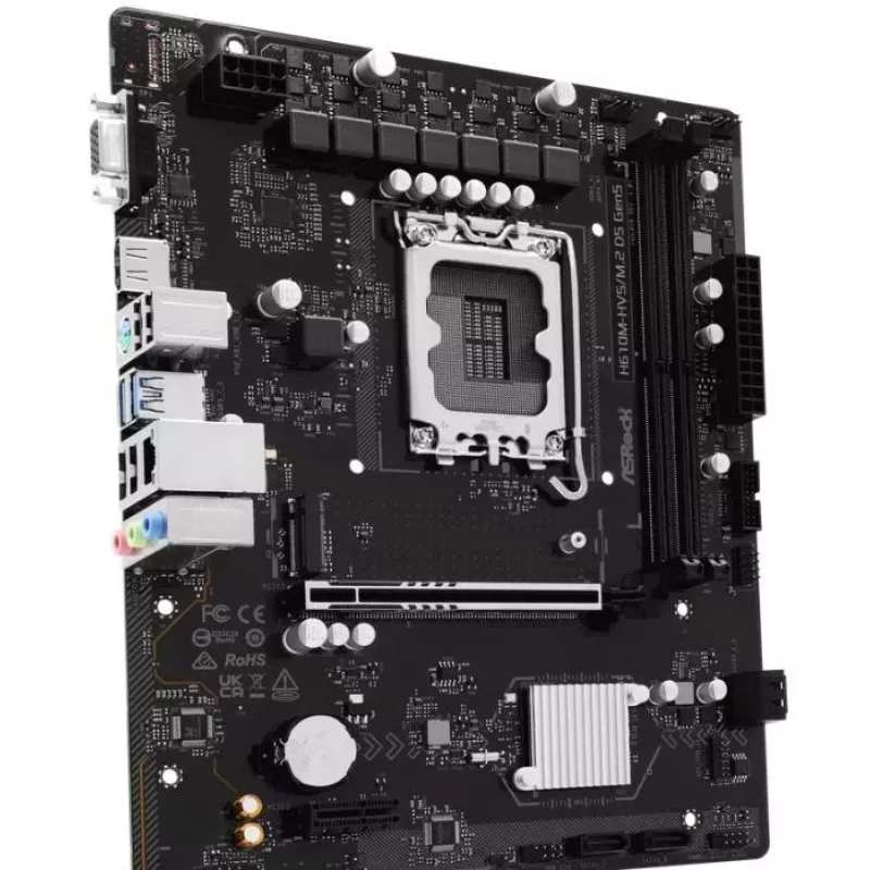 Základná doska ASRock H610M-HVS/M.2 D5 GEN5 – LGA1700, DDR5, PCIe 5.0, mATX