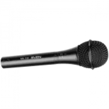 Mikrofón SVEN MK-100 (káblový, dynamický, kov, kábel 4,0 m, 6,3/3,5 mm konektor samec, kardioida, čierny)
