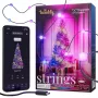 Inteligentná svetelná reťaz Twinkly Strings USB-C Pearls Wi-Fi/Bluetooth multicolour