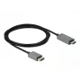 Kábel DisplayPort na HDMI DeLOCK aktívny 1.4 4K 60Hz 2m