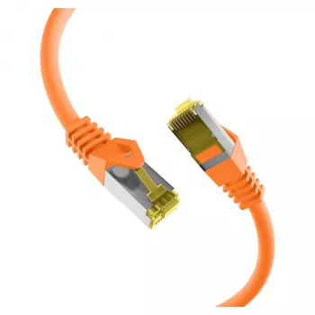 RJ45 patch kábel Cat.6A S/FTP LSZH Cat.7 kábel oranžový