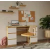 KUBA písací stôl Artisan dub/biela set