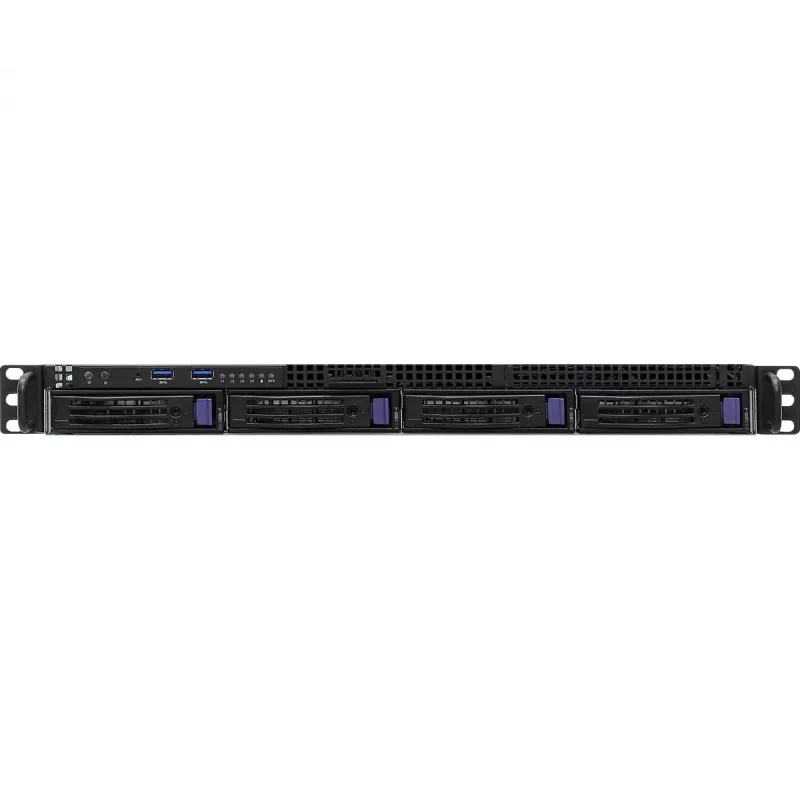 ASRock 1U4LW-B650/2L2T RPSU serverový barebone AMD B650 socket AM5 rack (1U)