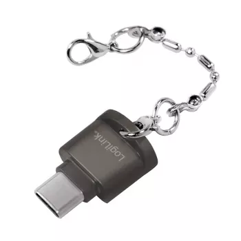 USB-C na microSD čítačka kariet ako kľúčenka