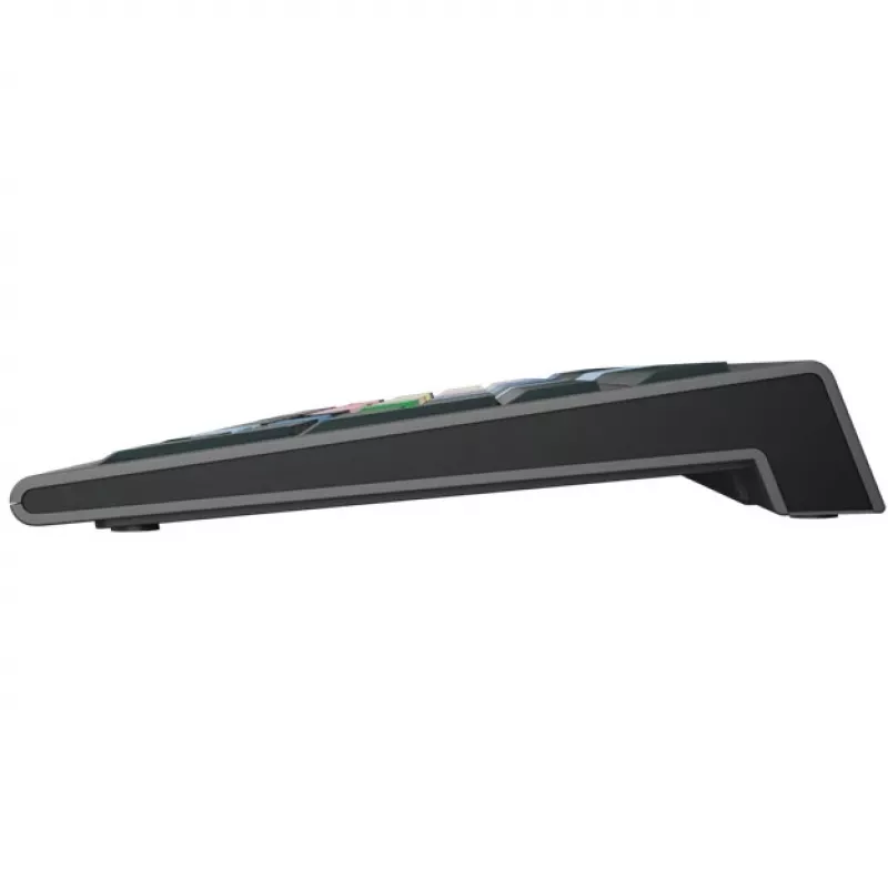 Logickeyboard Avid Media Composer Astra 2 klávesnica univerzálna USB QWERTY nemecká sivá