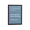 Magnetický rám A4 Durable DURAFRAME čierny