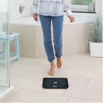 Medisana BS 450 telesná analytická váha, max. 180kg, čierna, Bluetooth, ITO senzory (40510)