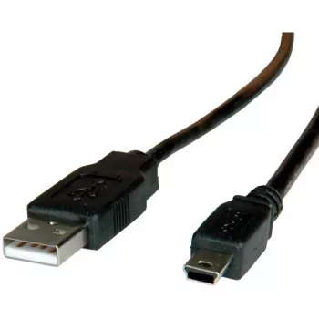 ROLINE USB 2.0 kábel, Type A - 5-pin Mini 0,8m (11.02.8708)