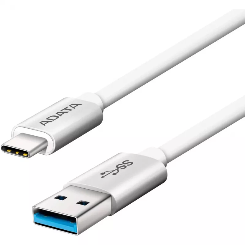 ADATA USB-C - USB 3.0, 1m USB kábel USB 3.2 Gen 1 (3.1 Gen 1) USB C USB A biela
