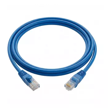 Sieťový kábel Telegärtner MP8 FS 600 LSZH-0,5 modrý 0,5 m