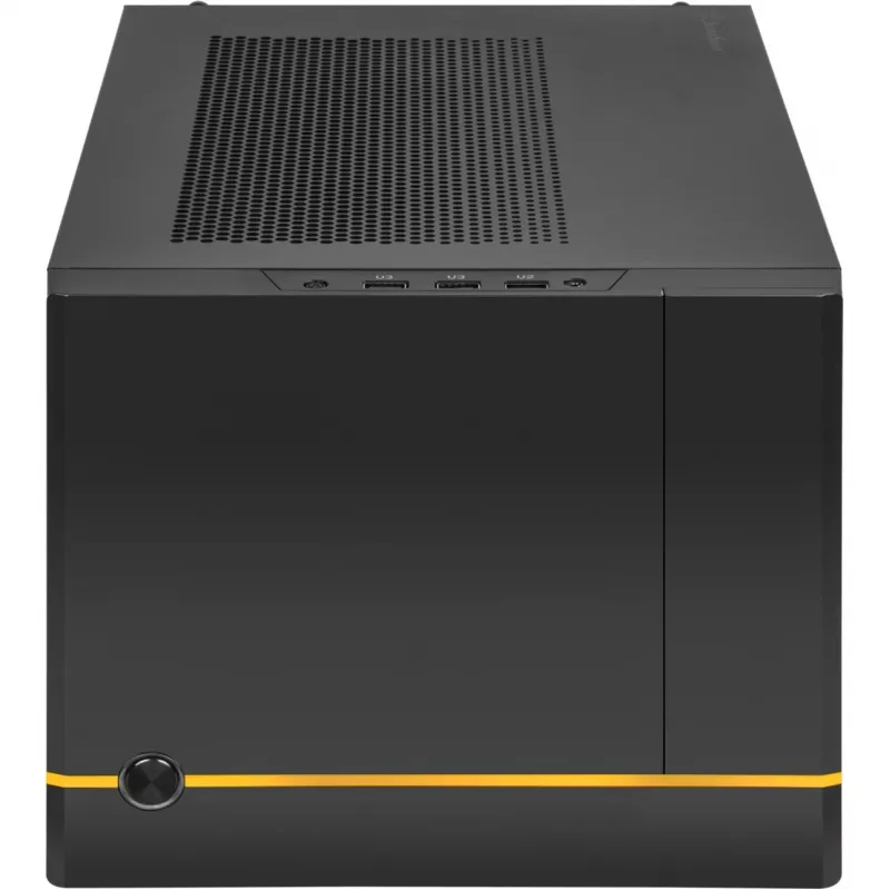 SilverStone SUGO SG14B - Tower - Mini-DTX - bez napájacieho zdroja (ATX / PS/2) - čierna - USB/Audio (SST-SG14B)