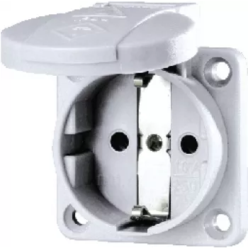 MENNEKES SCHUKO vstavaná zásuvka 16A 11030 sivá 2P+E 230V 11030 (11030.)