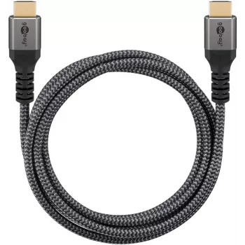Plus High-Speed HDMI kábel s Ethernetom, 4K @ 60Hz (sivý, 15 metrov)