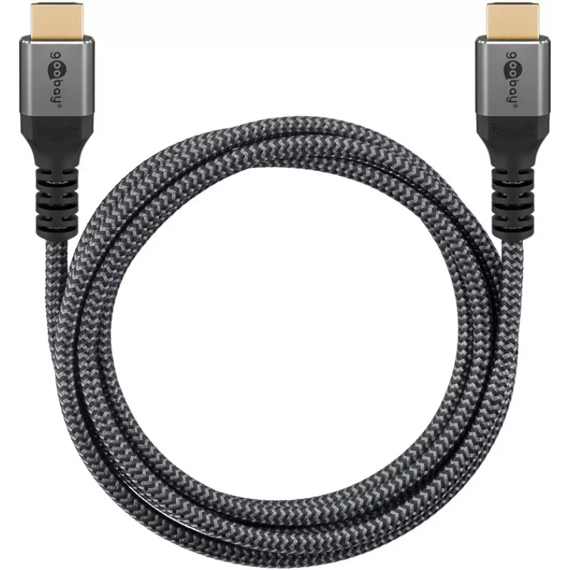 Plus High-Speed HDMI kábel s Ethernetom, 4K @ 60Hz (sivý, 15 metrov)