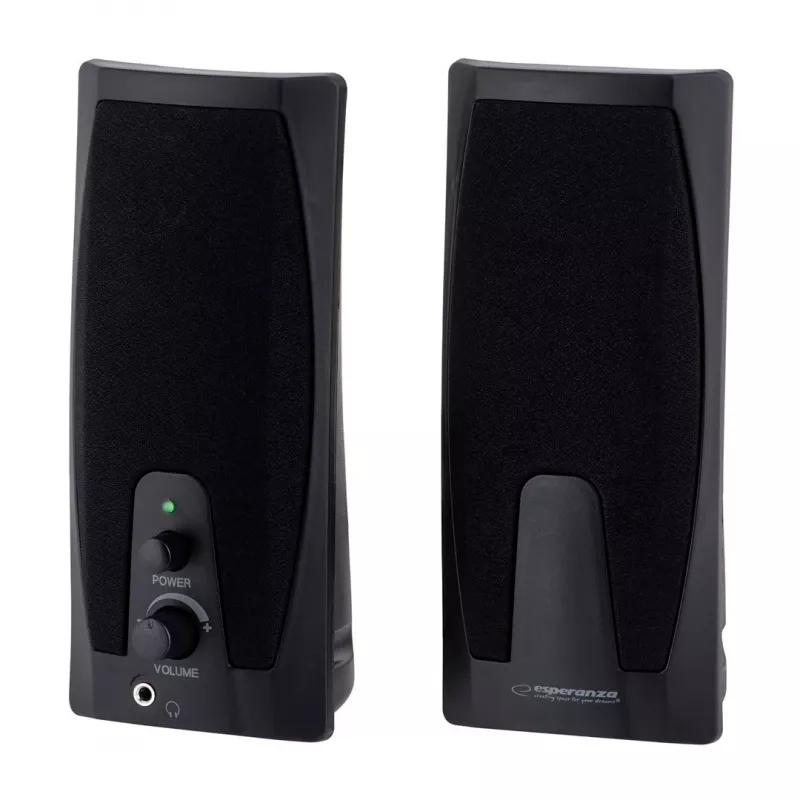 Esperanza EP110 reproduktor 2-pásmový čierny káblový 6 W