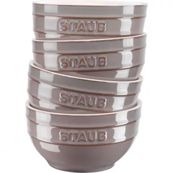 STAUB OKRÚHLA MISA 40508-148-0 14 CM - SADA 4 KUSY