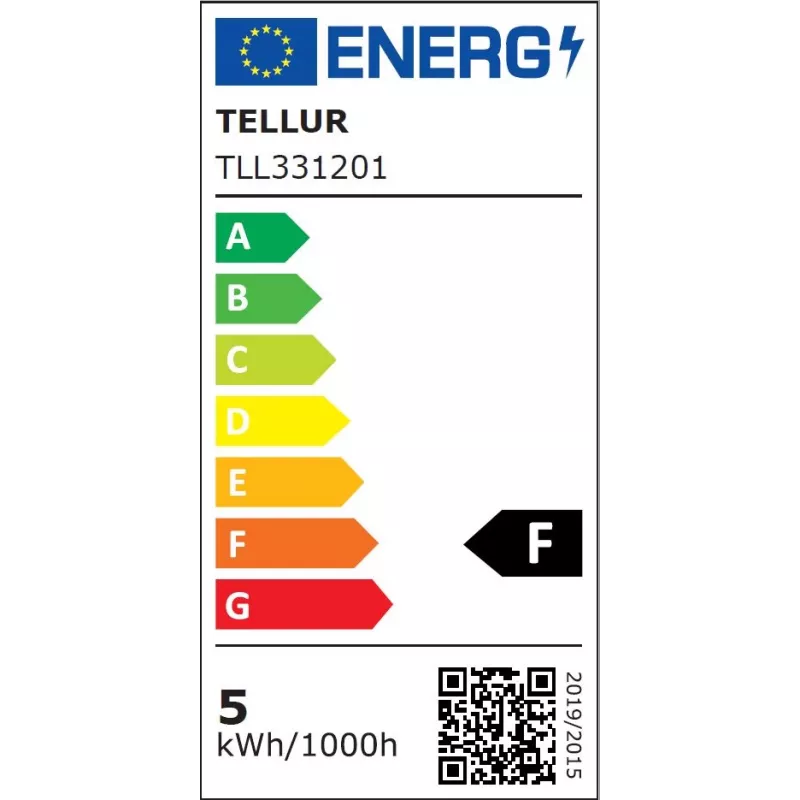 LED Smart Bulb Tellur GU10 5W RGB stmievateľná – pätica GU10, 5 W, RGB, inteligentné ovládanie