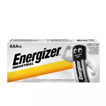 Energizer Industrial AA alkalické batérie - 6x balenie po 10 + 6x balenie po 10 zadarmo