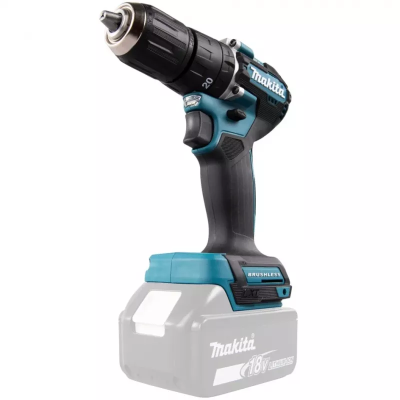 Makita DHP487Z vŕtačka 1700 ot/min bez kľúča 1,4 kg čierna, modrá