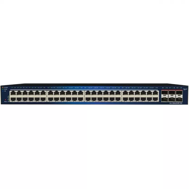 Ethernet switch ALLNET ALL-SG8454M-10G – managed 48+6-portový Gigabit s 10G uplinkmi