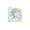 DeepCool FL12R WH 3-in-1 Reverse 120 mm ventilátory do skrinky, 3 ks, 500-2150 ot./min, 93,45 m³/h, ložisko s dynamikou kvapaliny, 4-pinový PWM, 33,9 dB, biele