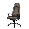 Herná stolička Arozzi Vernazza SoftPU hnedá — ergonomický dizajn, SoftPU poťah