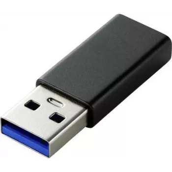 Renkforce RF-4472306 Káblový adaptér rozhrania/rodový USB Type-A na USB Type-C čierna (RF-4472306)