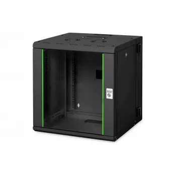 Nástenný rack Digitus DN-19 12-U-3-SW