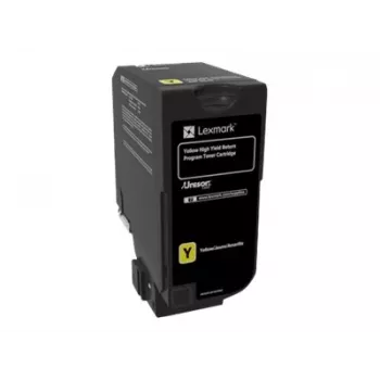 Lexmark - vysoká výťažnosť - žltá - originál - tonerová kazeta LCCP, LRP - pre Lexmark CX725de, CX725dhe, CX725dthe (84C2HY0)