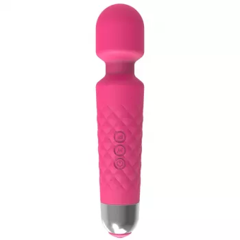 Klitoris masážny prístroj Erolab Wand-M MFN01r Rosé Pink — kompaktná masážna tyčinka v štýle čarovného prútika