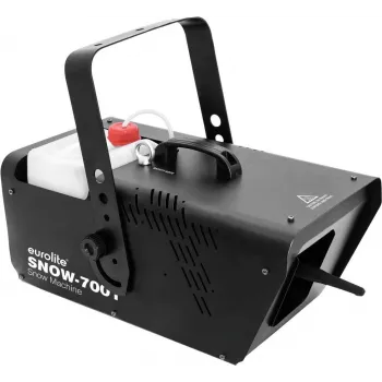 Snehový stroj EUROLITE Snow 7001 700W — 700 W výkon pre umelé snehové efekty
