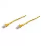Intellinet sieťový patch kábel, Cat5e, 7,5 m, žltý, CCA, SF/UTP, PVC, RJ45, pozlátené kontakty, ochrana proti zlomeniu bez zachytávania, doživotná záruka