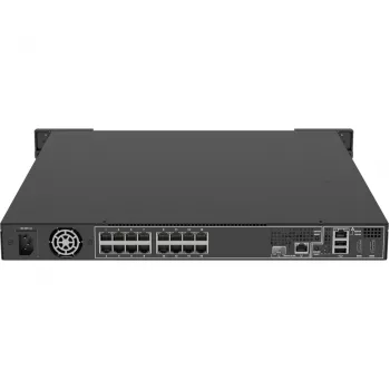 Sieťový videorekordér AXIS S2216 Mk II 1U čierny — 16 kanálov, až do 7680×4320, 4 TB HDD (max. 16 TB), 256 GB SSD, RAID 0/1/10, FIPS 140-2 L2